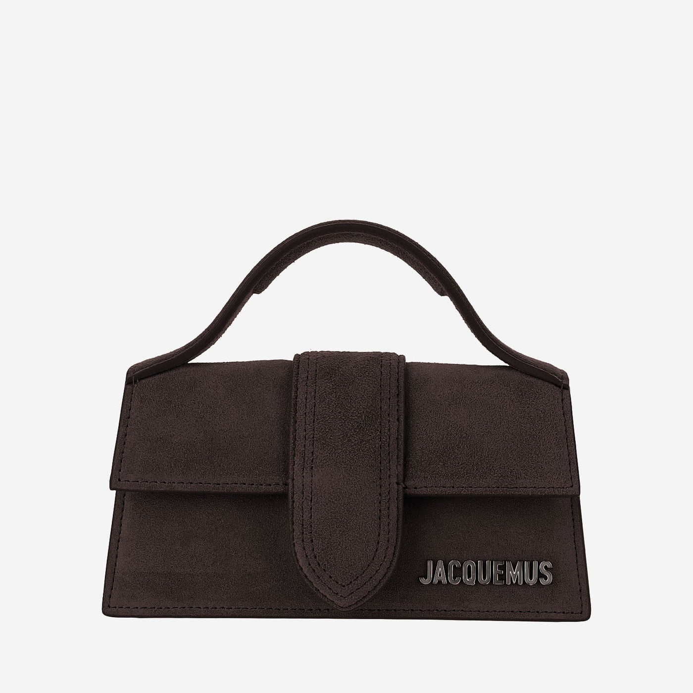 Jacquemus Shoulder Bag — Brown Suede