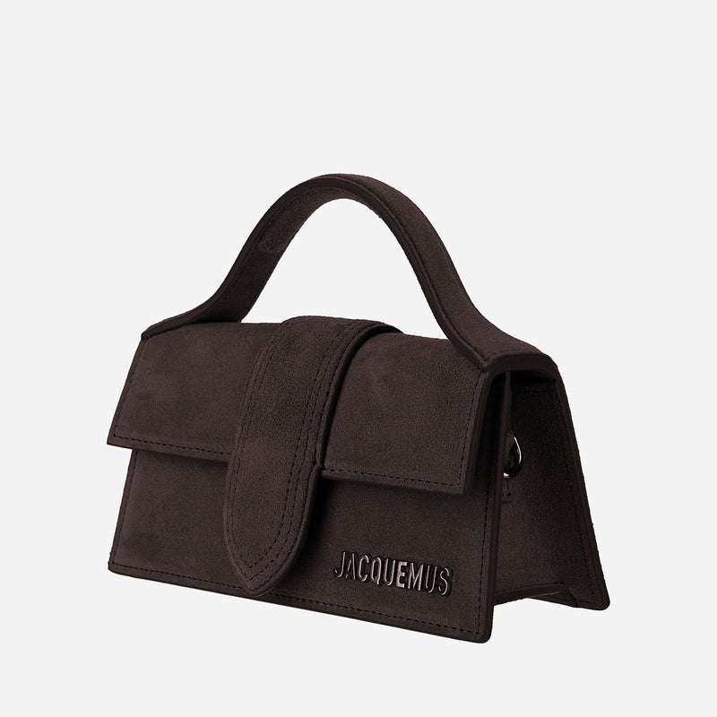 Jacquemus Shoulder Bag — Brown Suede