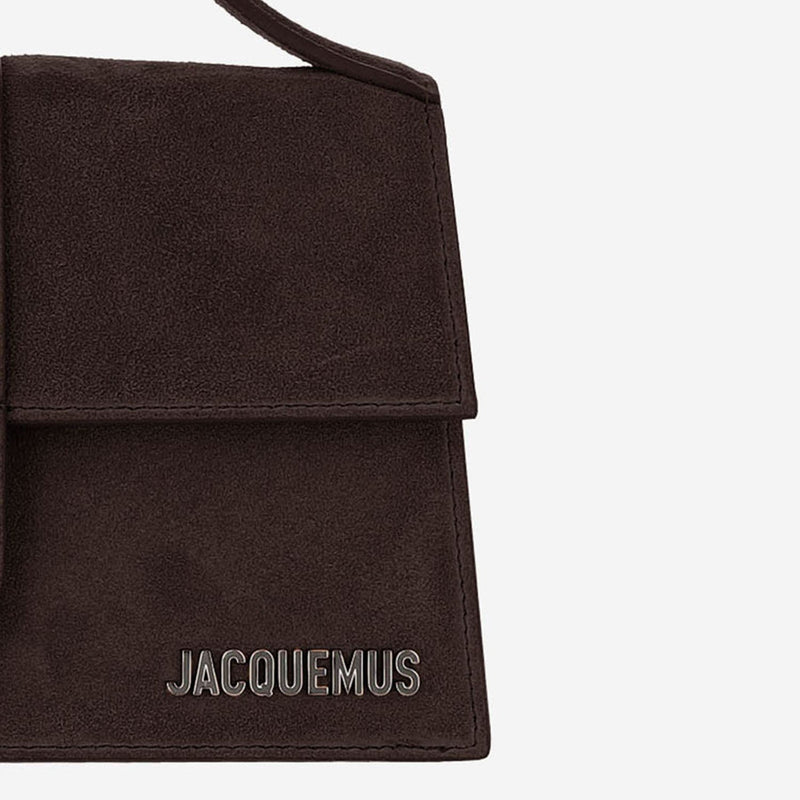 Jacquemus Shoulder Bag — Brown Suede