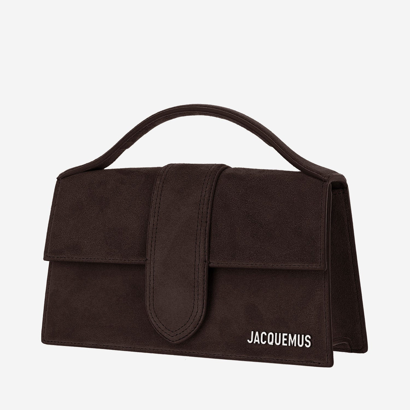 Jacquemus Shoulder Bag — Brown Suede