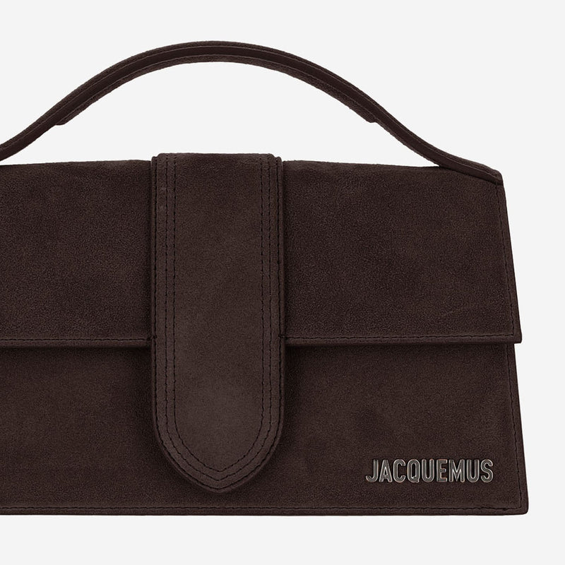 Jacquemus Shoulder Bag — Brown Suede
