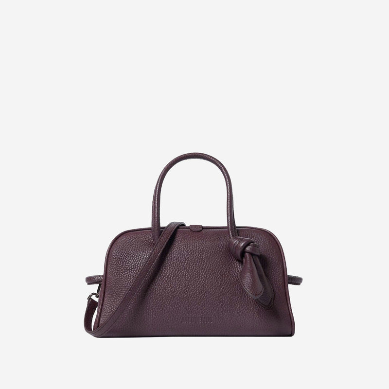 Jacquemus Le Piccolo Turismo Shoulder Bag — Red Leather