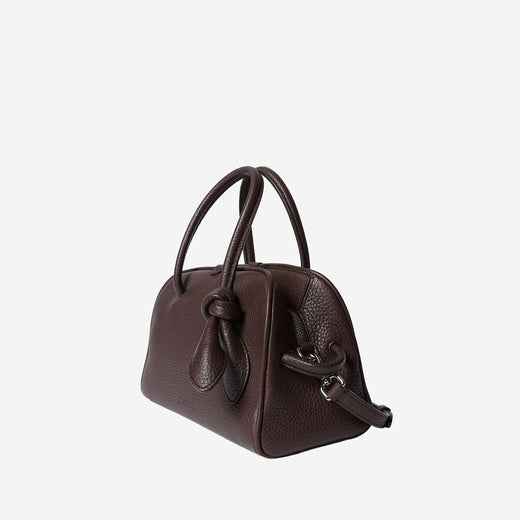 Jacquemus Il Piccolo Turismo Shoulder Bag — Brown Leather