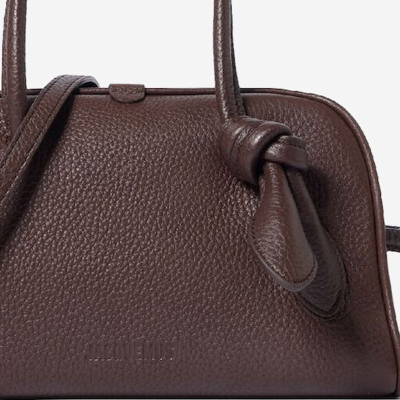Jacquemus Il Piccolo Turismo Shoulder Bag — Brown Leather