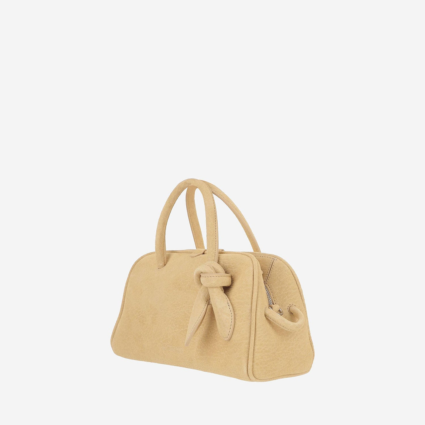 Jacquemus Nubuck Shoulder Bag — Orange