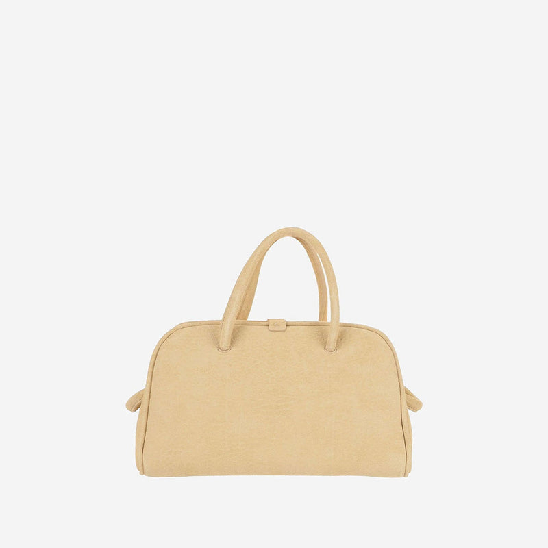 Jacquemus Nubuck Shoulder Bag — Orange