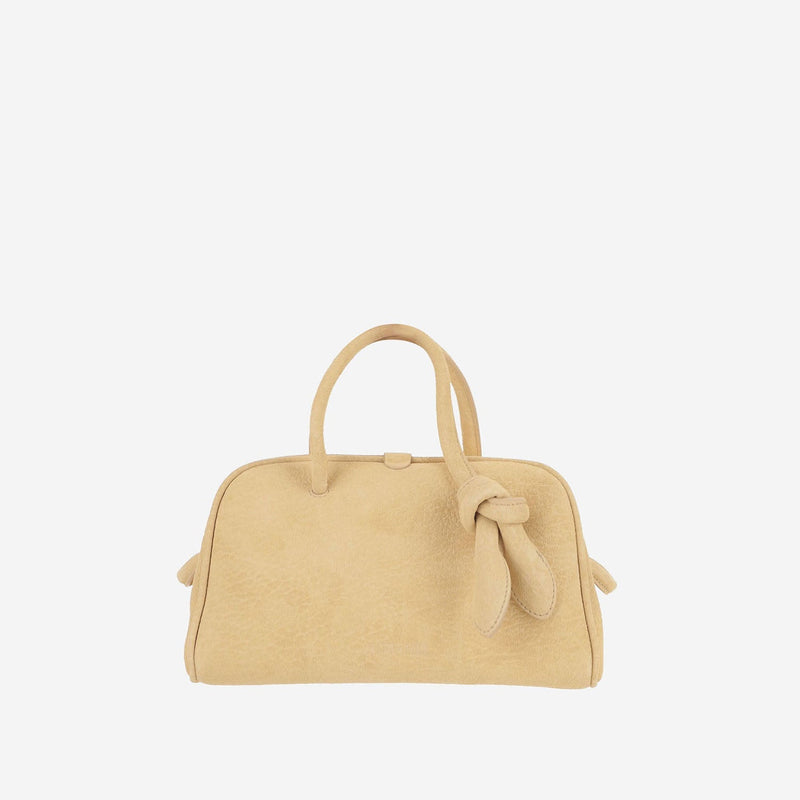 Jacquemus Nubuck Shoulder Bag — Orange