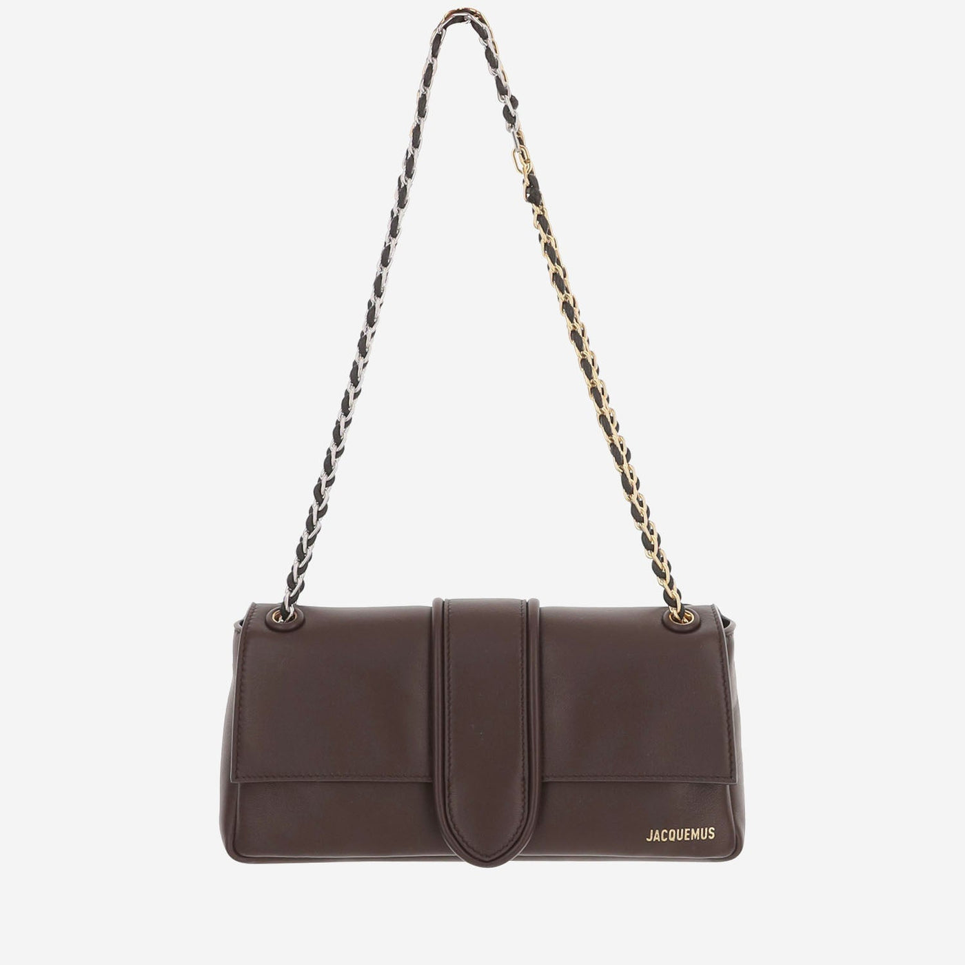 Jacquemus Shoulder Bag — Brown Lambskin