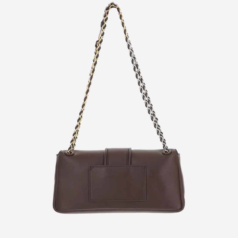 Jacquemus Shoulder Bag — Brown Lambskin
