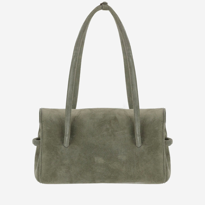 Jacquemus Shoulder Bag — Green Calf Leather