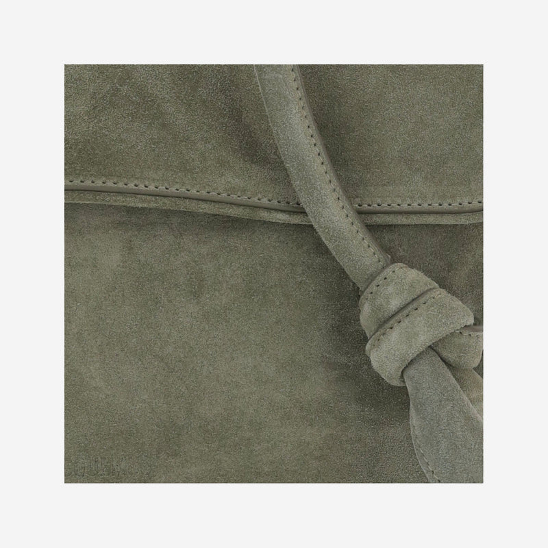 Jacquemus Shoulder Bag — Green Calf Leather