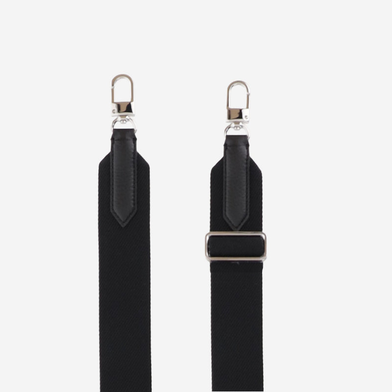 Montblanc Pebbled Leather Shoulder Bag — Black