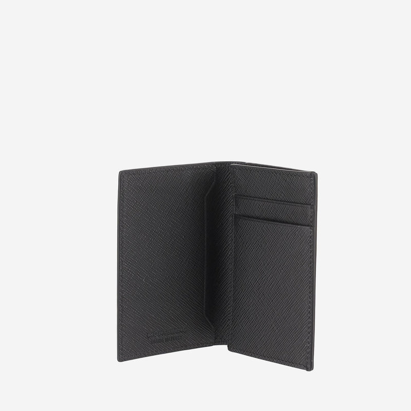 Montblanc Leather Card Case — Black Cases