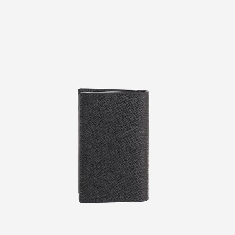 Montblanc Leather Card Case — Black Cases