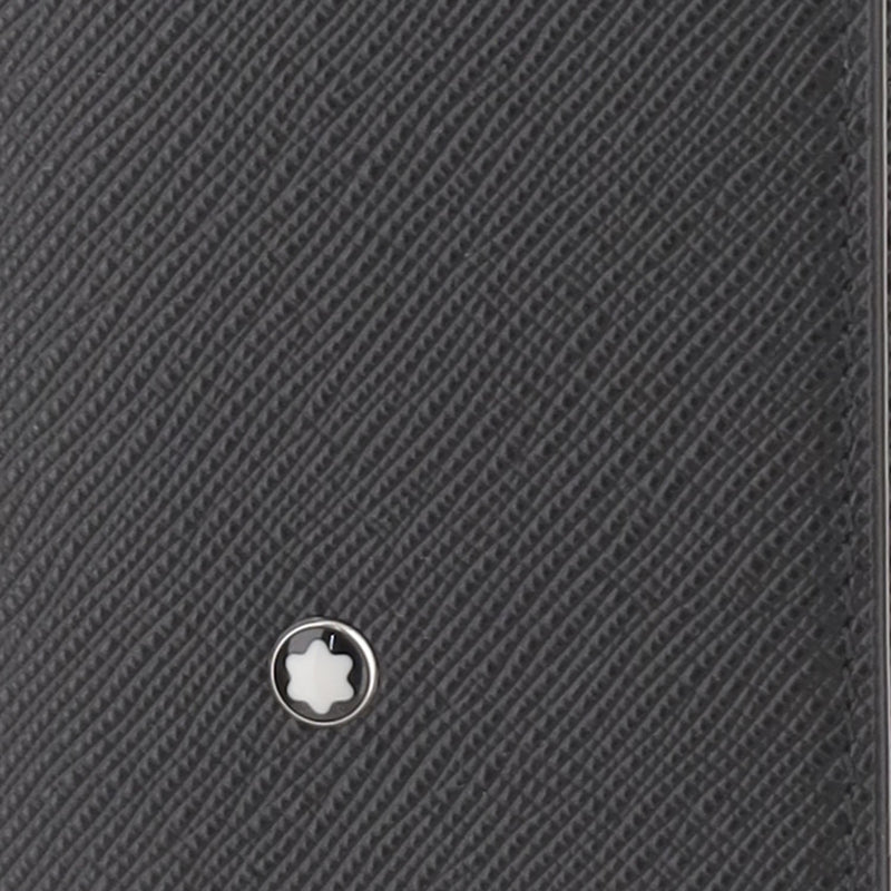 Montblanc Leather Card Case — Black Cases