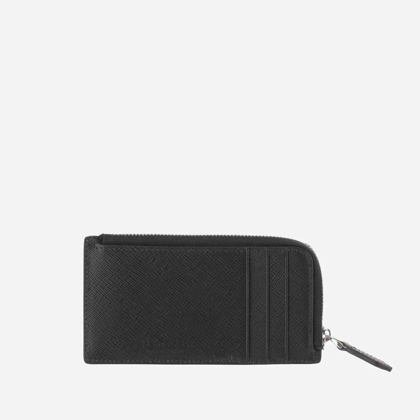 Montblanc Leather Cardholder — Black Wallets & Cardholders