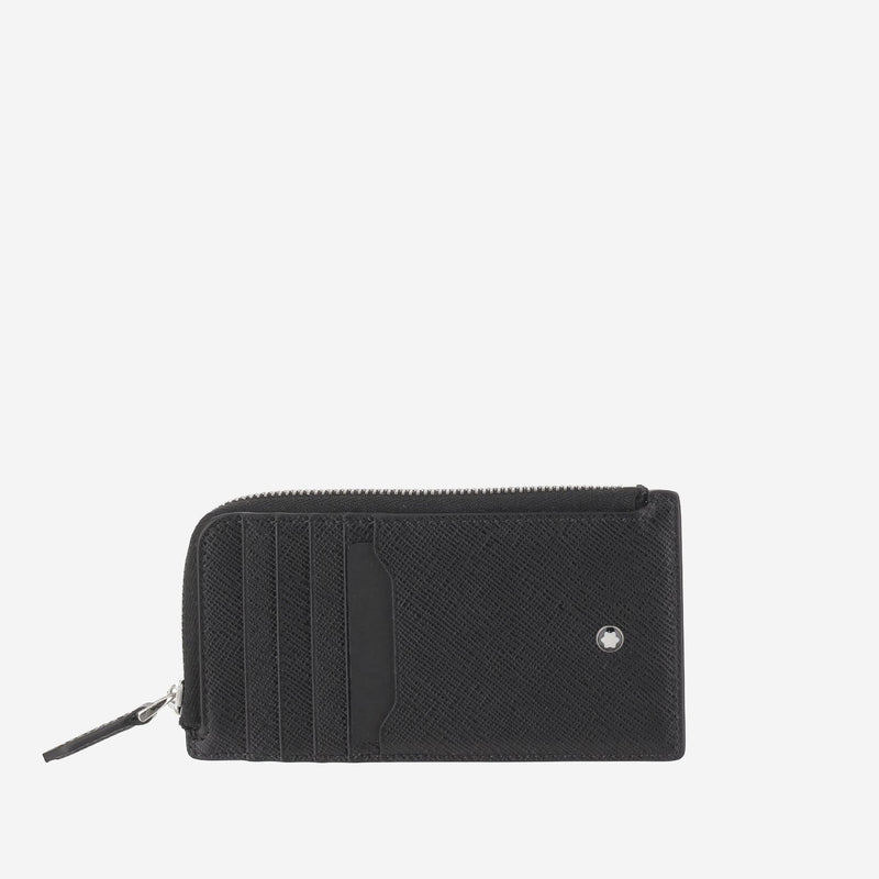 Montblanc Leather Cardholder — Black Wallets & Cardholders