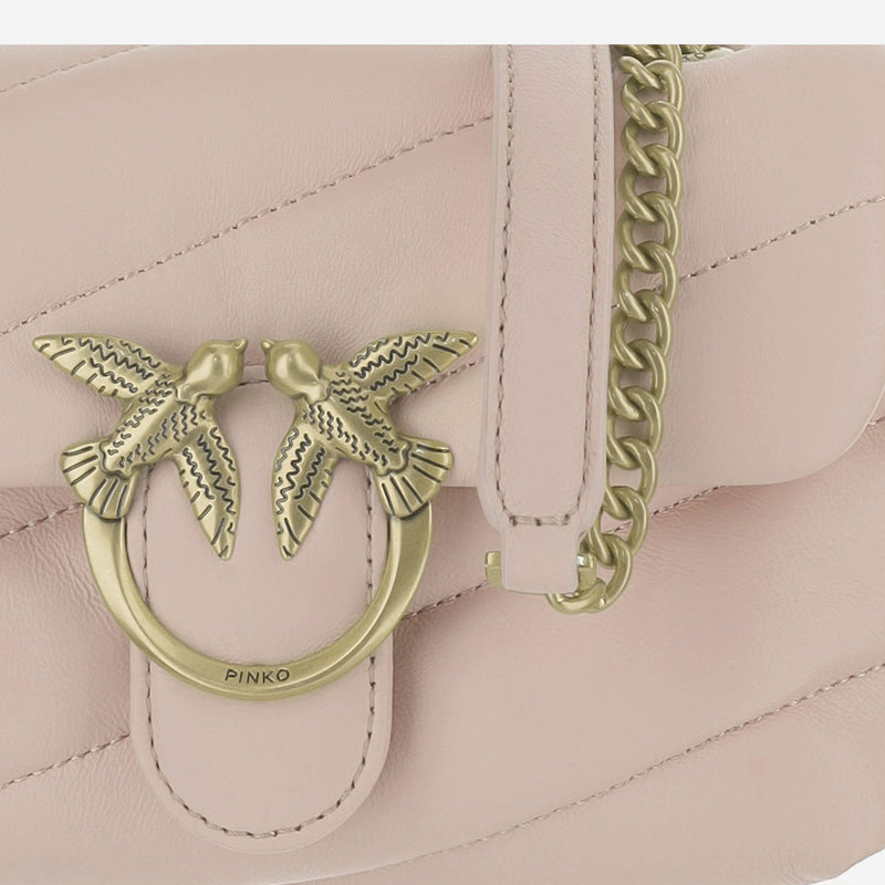 Pinko Love Baby Shoulder Bag — Pink