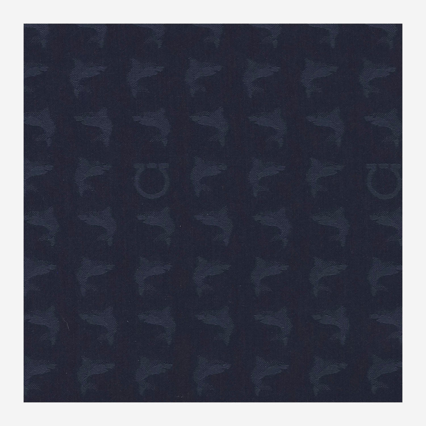 Ferragamo Wool Scarf — Navy Scarfs