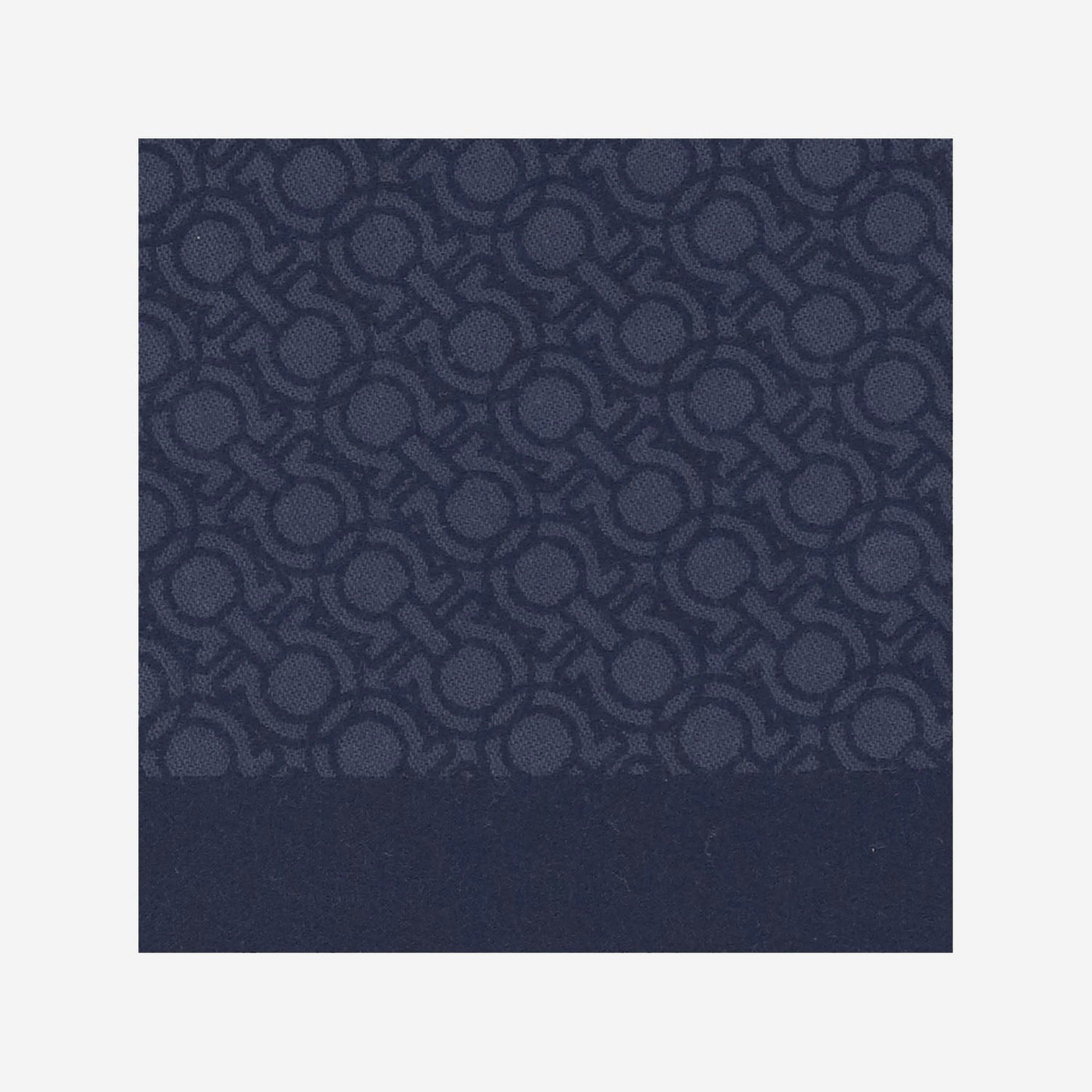 Ferragamo Pure Wool Scarf — Navy Scarfs