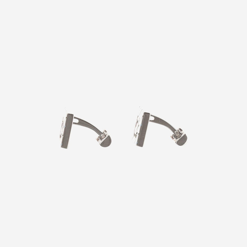 Ferragamo Cufflinks — Multicolor Brass Accessory