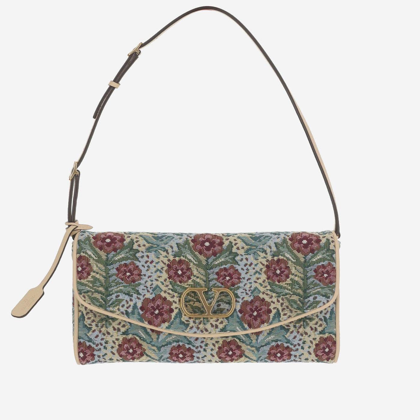 Valentino Garavani Shoulder Bag — Multicolor Other Fibers
