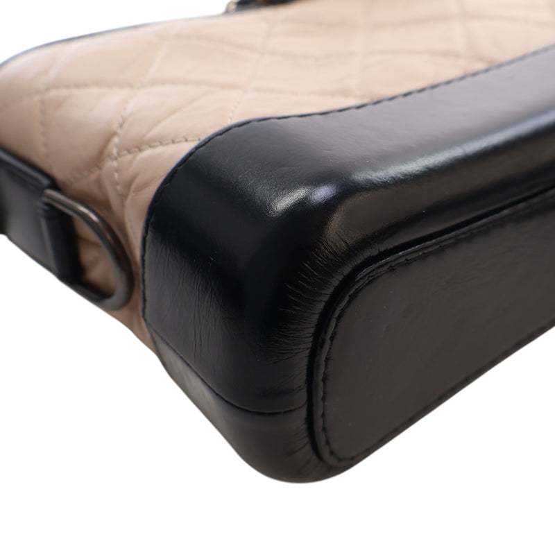 Small Quilted Aged Calfskin Gabrielle Hobo - Image 11