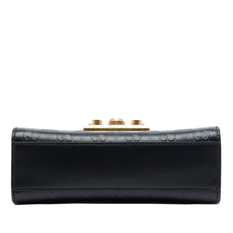 Small Guccissima Bee Padlock Crossbody - Image 3