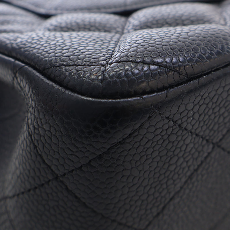 Jumbo Classic Caviar Double Flap - Image 10