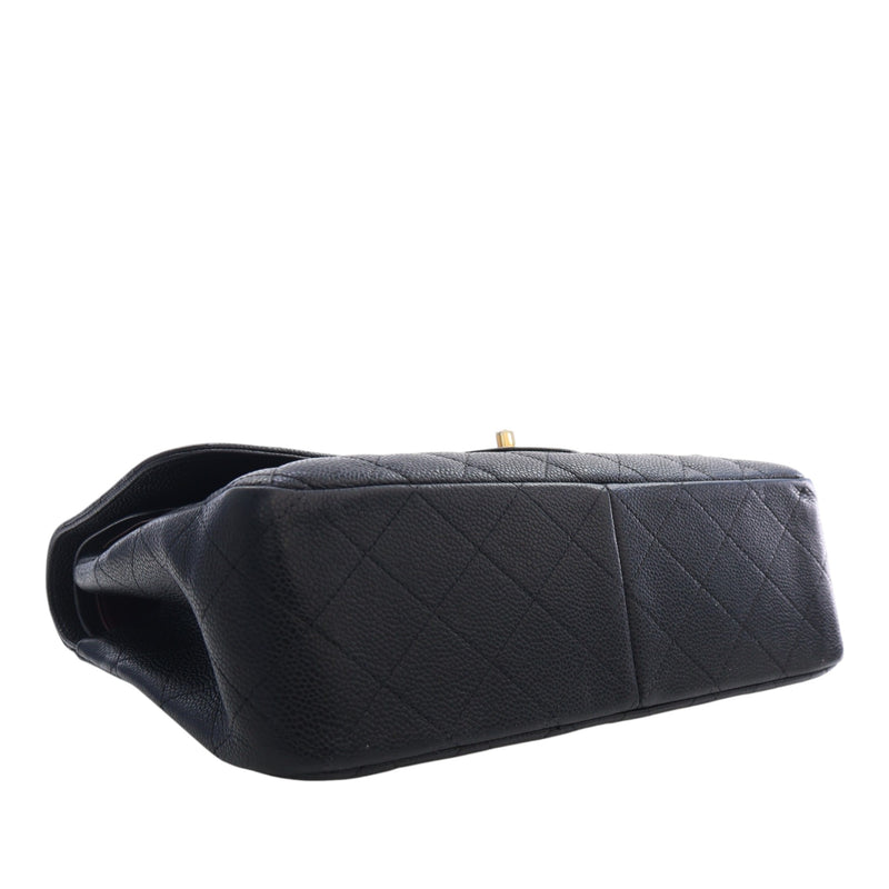 Jumbo Classic Caviar Double Flap - Image 12