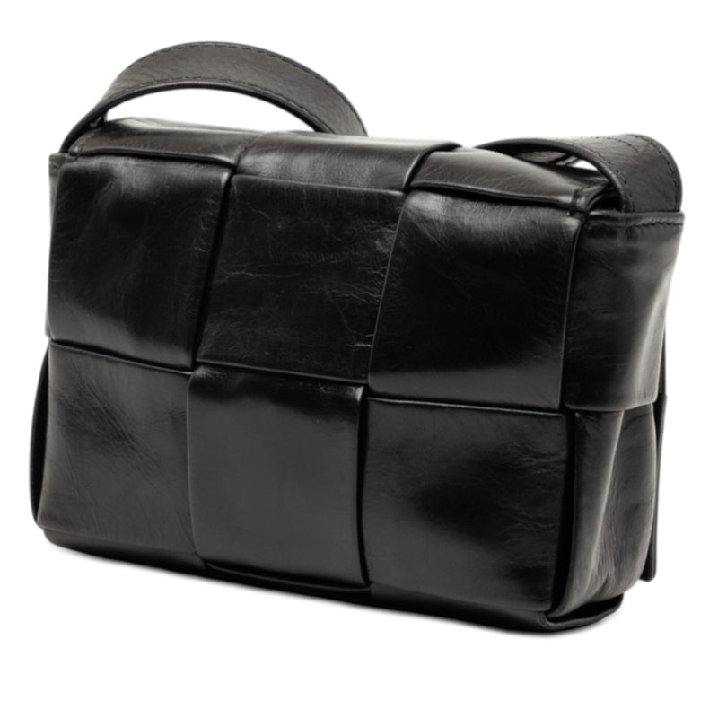 Candy Paper Calfskin Intrecciato Cassette Crossbody - Image 2