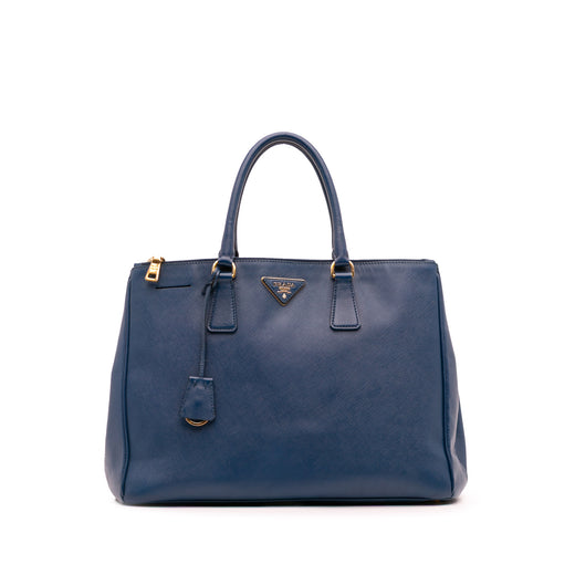 Large Saffiano Lux Galleria Double Zip Tote - Image 1