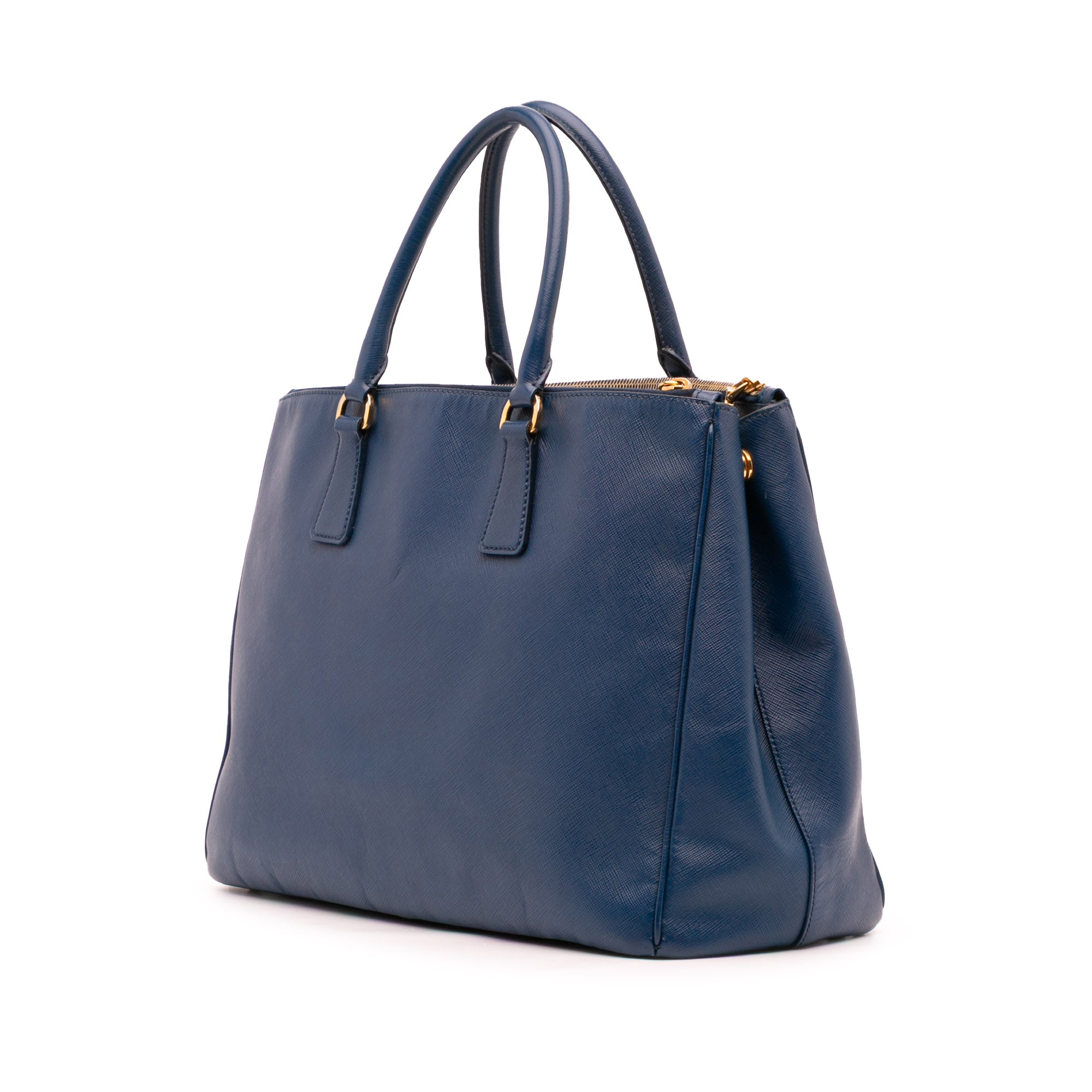 Large Saffiano Lux Galleria Double Zip Tote - Image 2