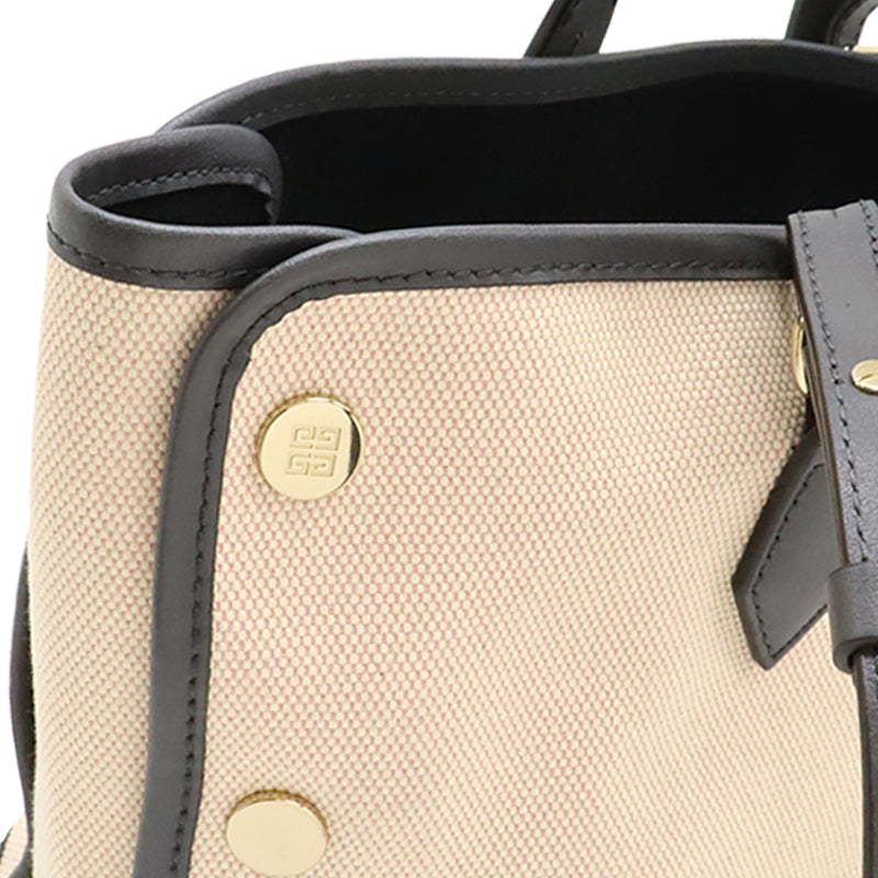 Mini Canvas Bond Satchel - Image 5