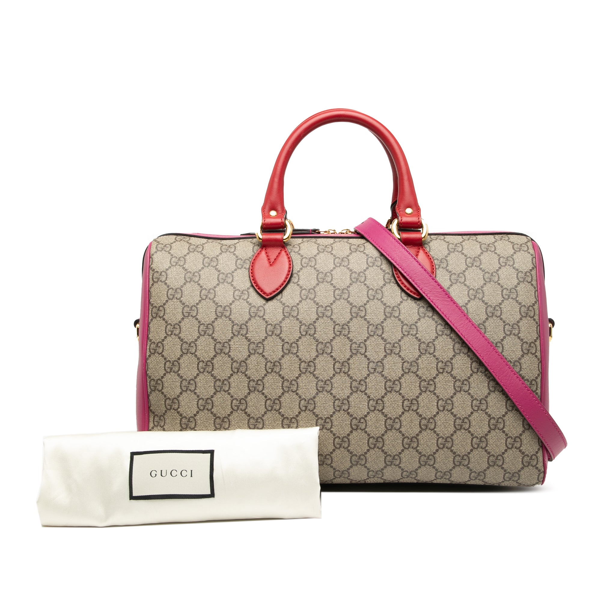Medium GG Supreme Satchel - Image 10