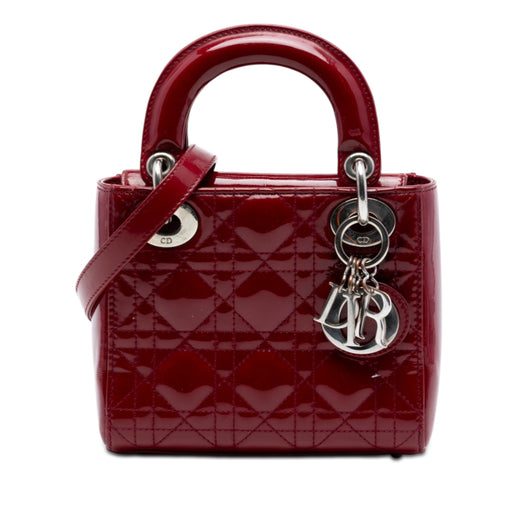 Mini Patent Cannage Lady Dior - Image 1