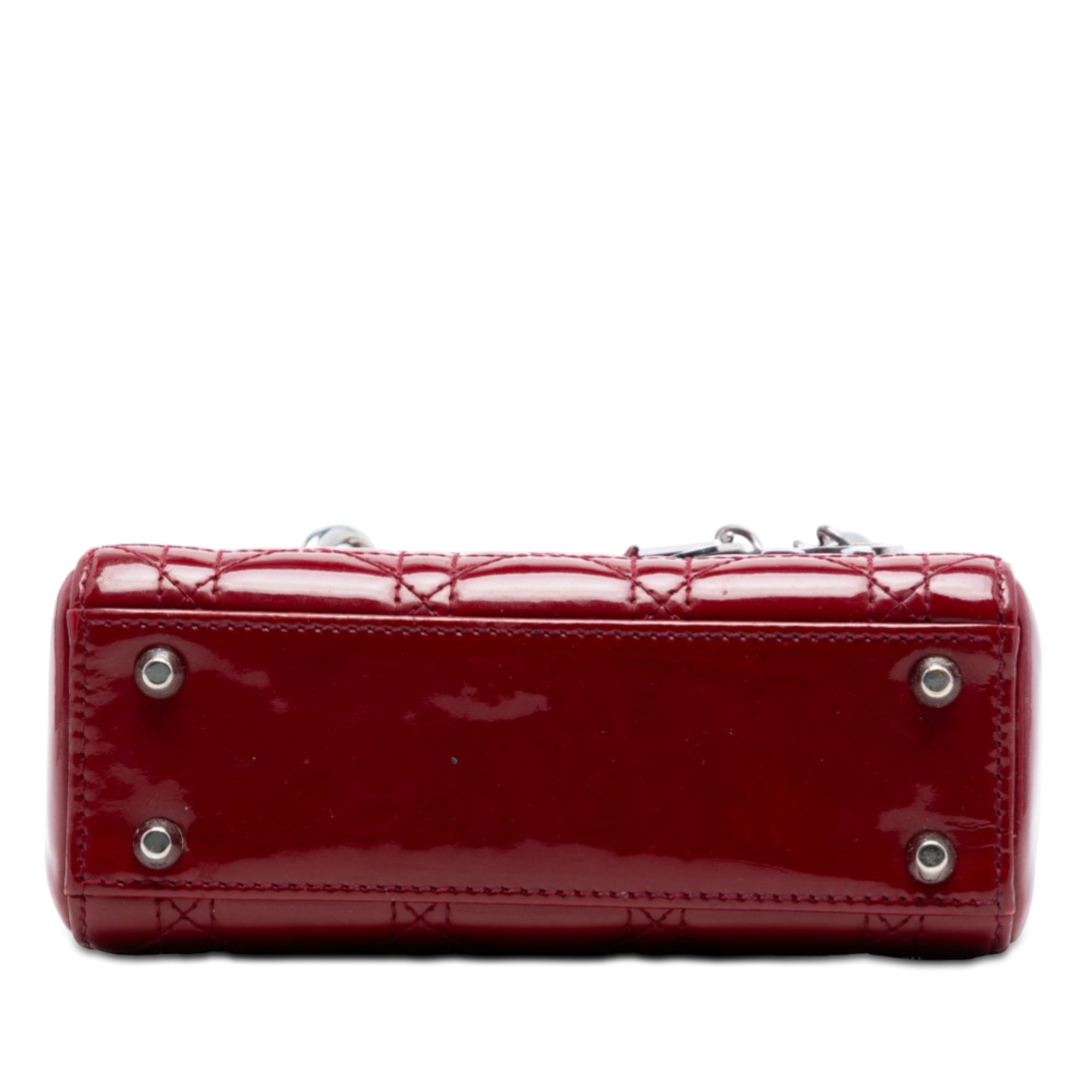 Mini Patent Cannage Lady Dior - Image 3