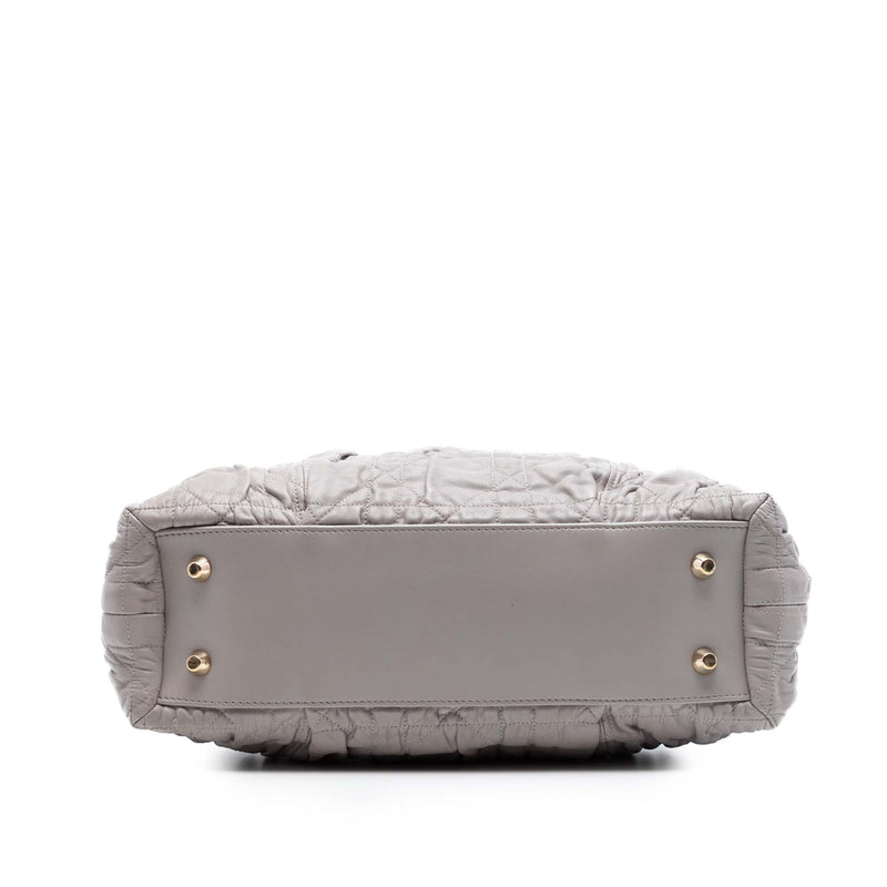 Lambskin Gaufre Cannage Delices Frame Satchel - Image 3
