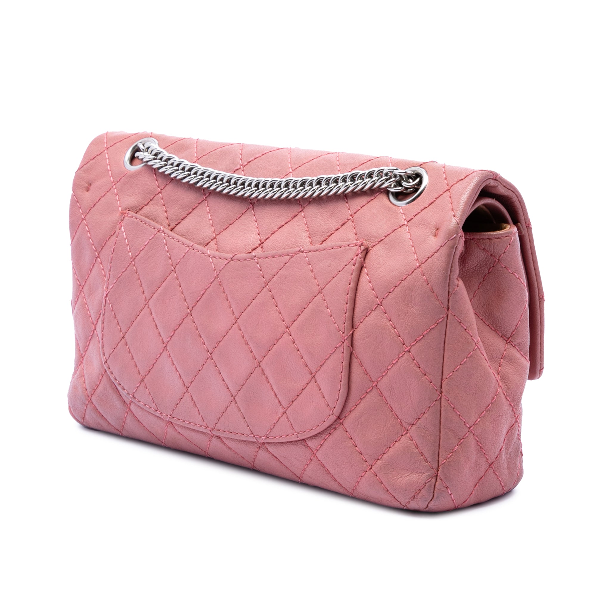 Medium Classic Washed Lambskin Bijoux Chain Double Flap - Image 2