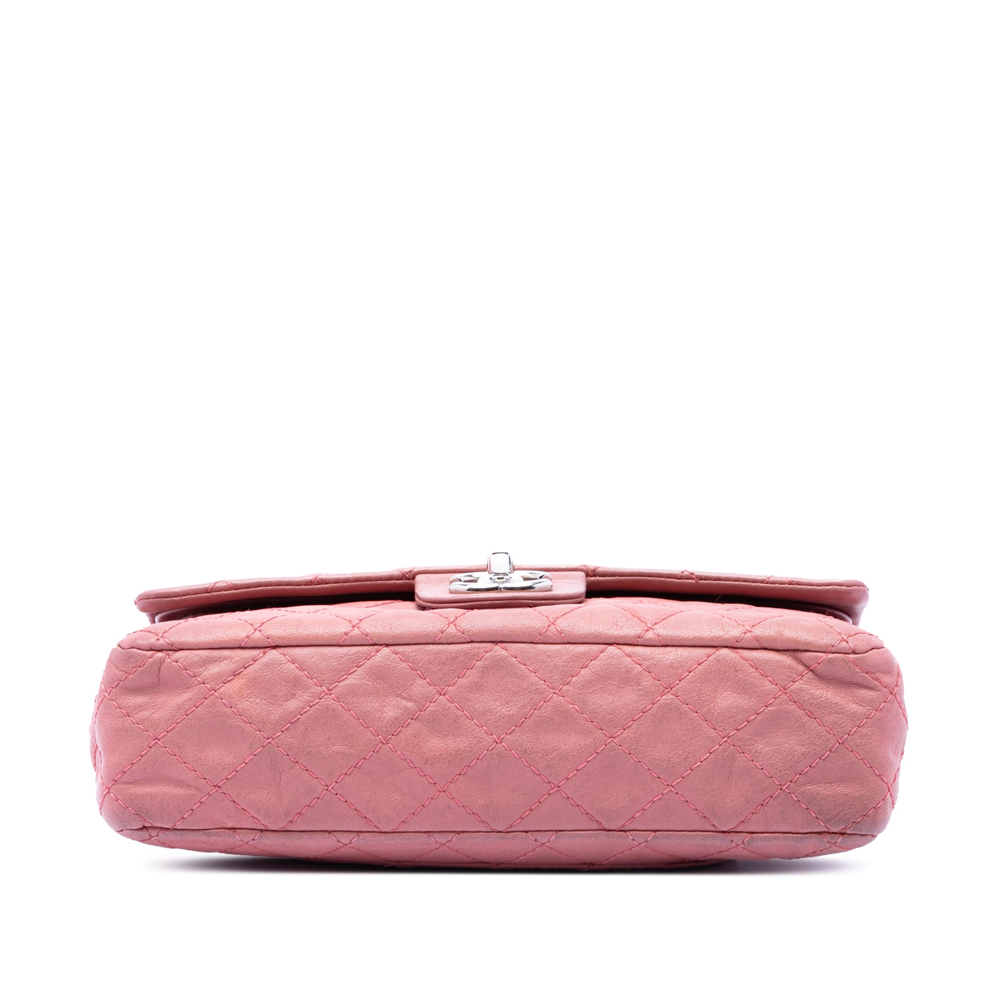 Medium Classic Washed Lambskin Bijoux Chain Double Flap - Image 3