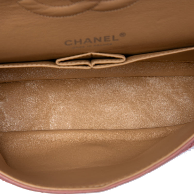 Medium Classic Washed Lambskin Bijoux Chain Double Flap - Image 4