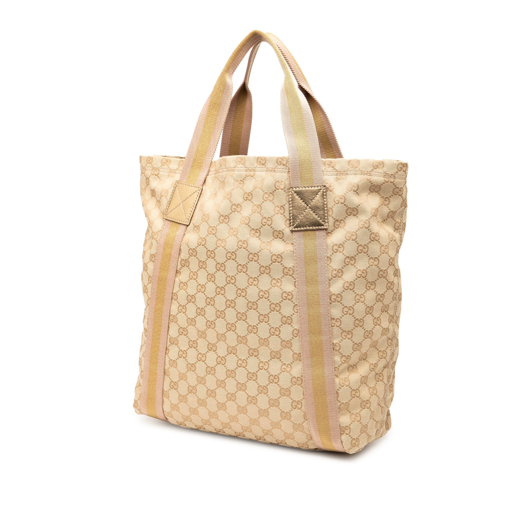 GG Canvas Web Tote - Image 2