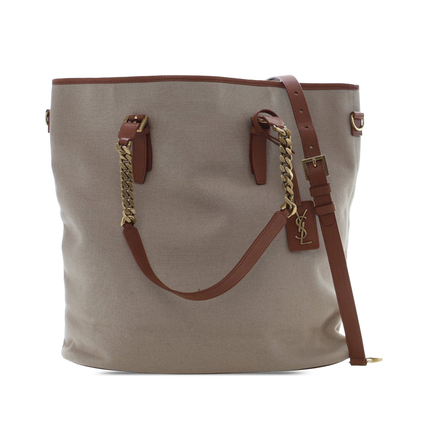 Large Canvas Shopping Tote - Image 1