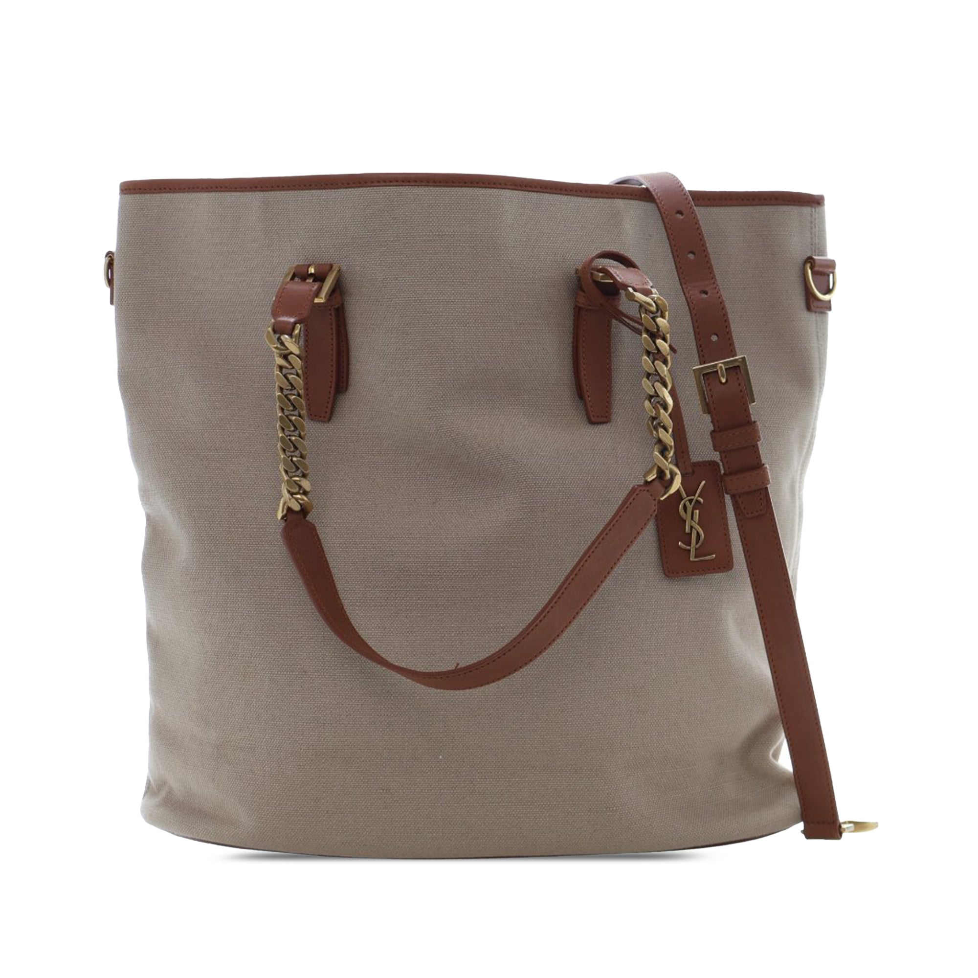 Large Canvas Shopping Tote - Image 1