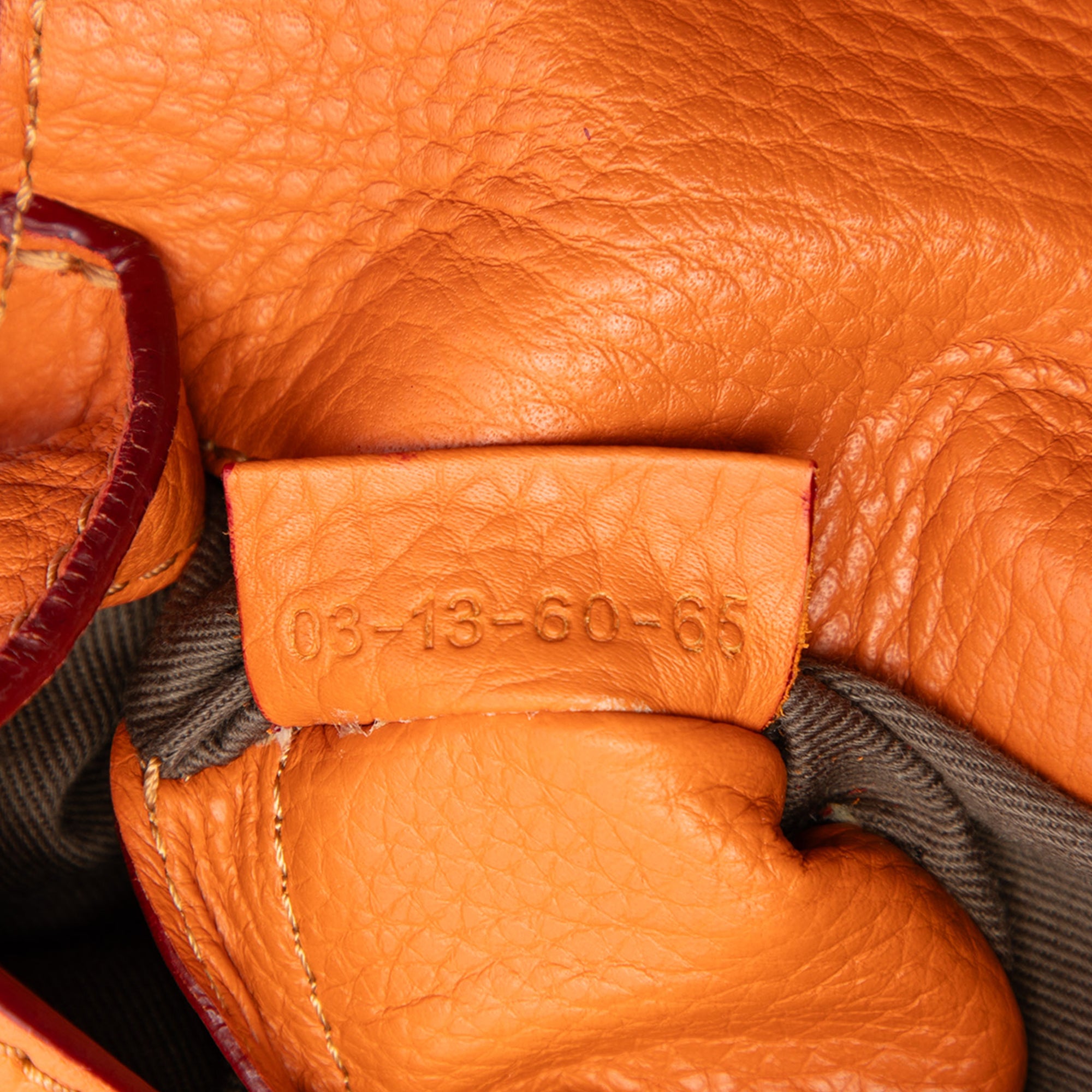 Small Grained Leather Marcie Saddle Crossbody - Image 5