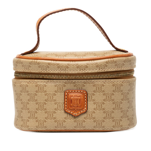Mini Macadam Coated Canvas Vanity Bag - Image 1