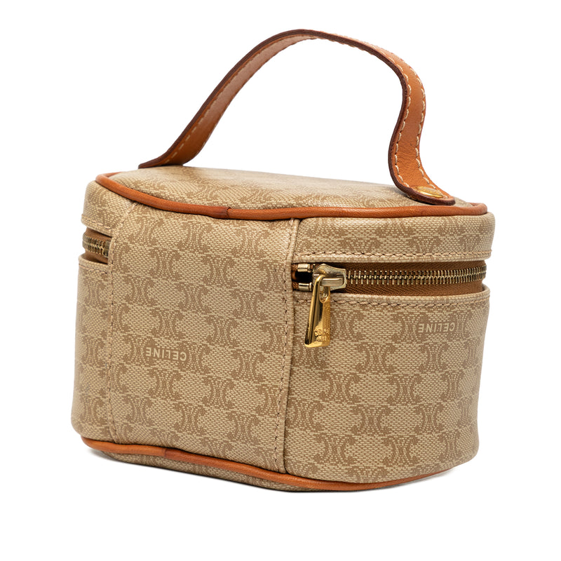 Mini Macadam Coated Canvas Vanity Bag - Image 2
