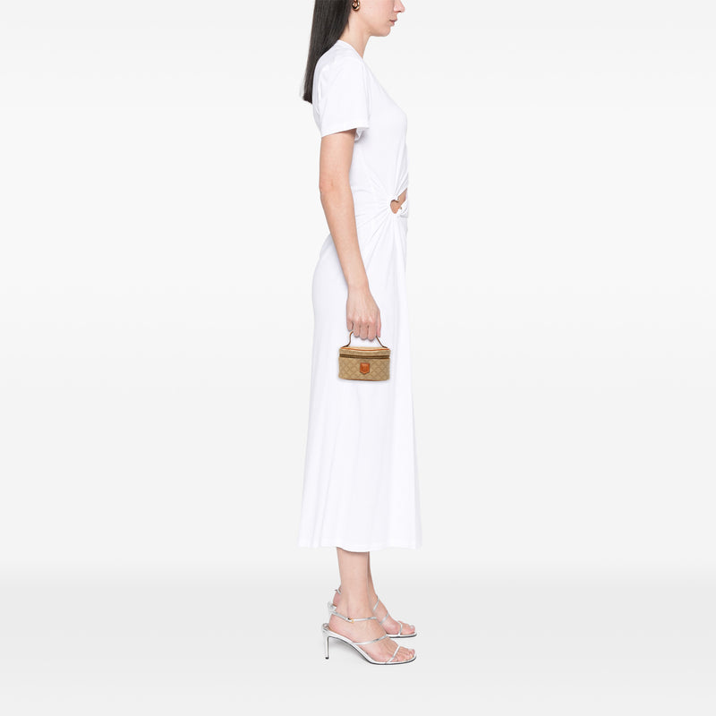 Mini Macadam Coated Canvas Vanity Bag - Image 7