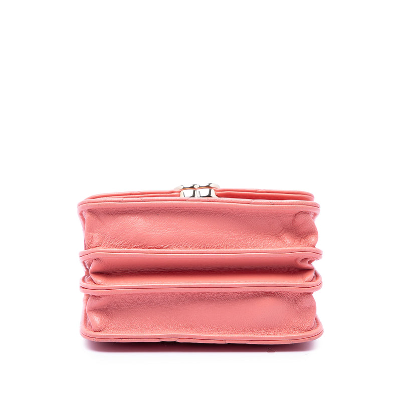 Mini Lambskin Paris Le19M Charming Top Handle Flap - Image 3