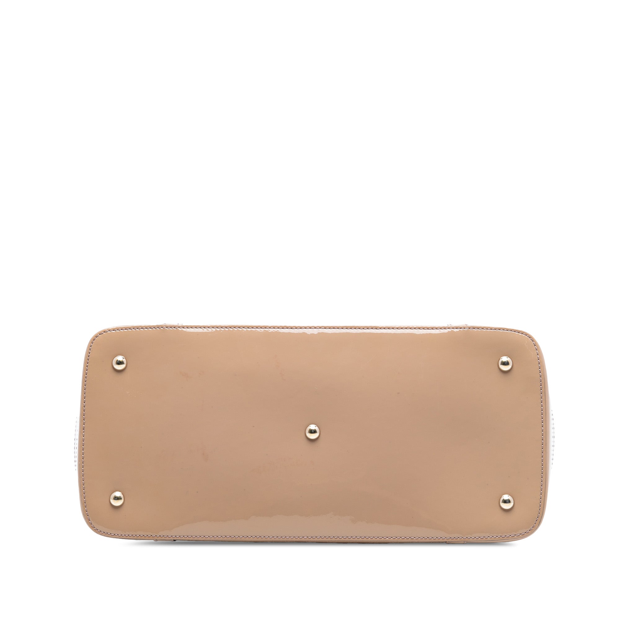 Large Microguccissima Patent Nice Dome Satchel - Image 3